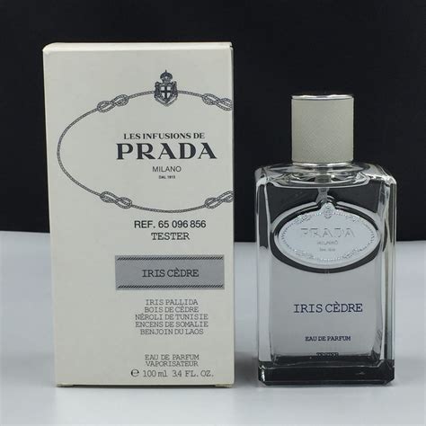 iris cedre prada tester|infusion d'iris cèdre prada.